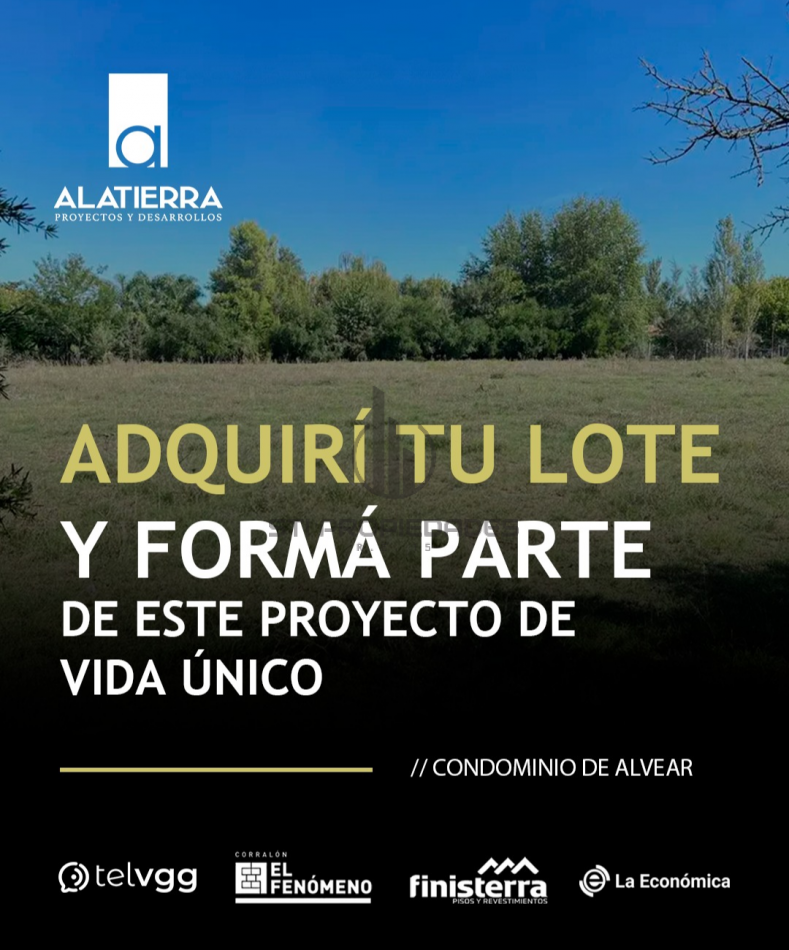 Terreno en Venta - U.22 - Alvear - Barrio Privado Boutique